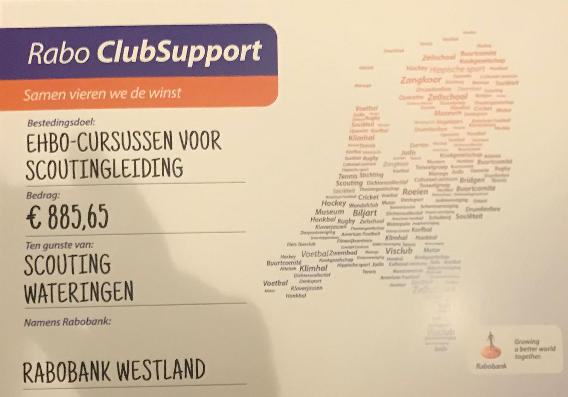 Rabo clubsupport 2019